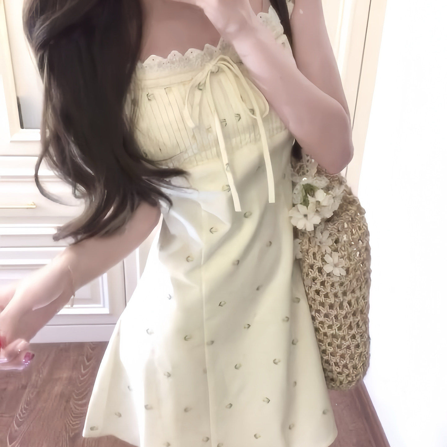 吊带连衣裙女夏季穿搭小