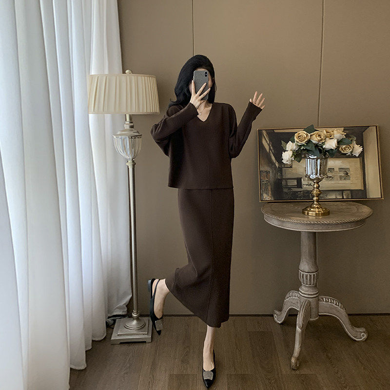 小香风半身裙套装女春秋