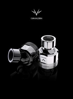 Granzon GD-X 万向接头 90度/45度 黑色/银色 分体式水冷接头