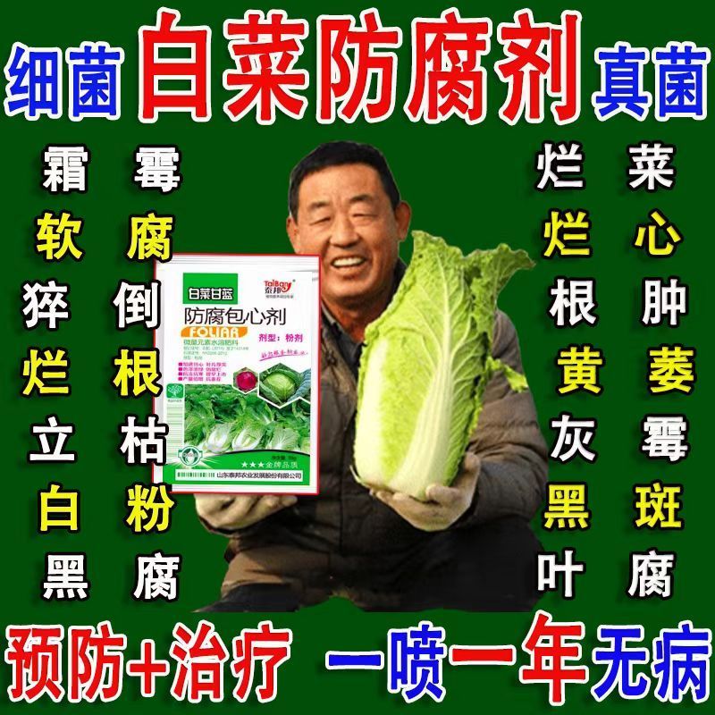 白菜根肿大白菜专用药根肿菌核病黄叶烂杆症专治蔬菜根肿病根瘤菌
