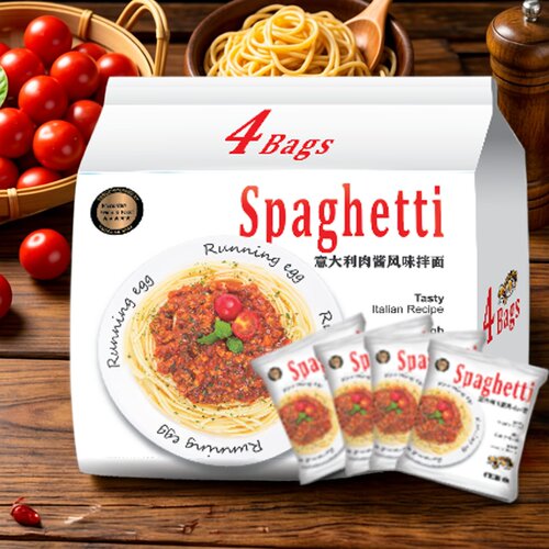 奔跑吧蛋蛋意式肉酱进口干拌面