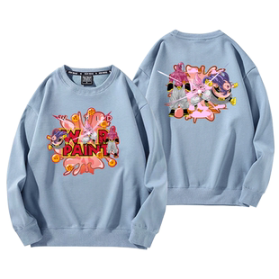 七龙珠动漫魔人布欧周边二次元COS圆领卫衣薄款加绒春秋冬男宽松