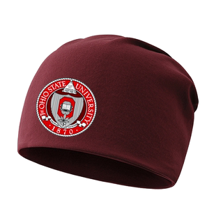 美国大学俄亥俄州立大学标致校徽学生套头帽秋冬季男士加绒保暖帽