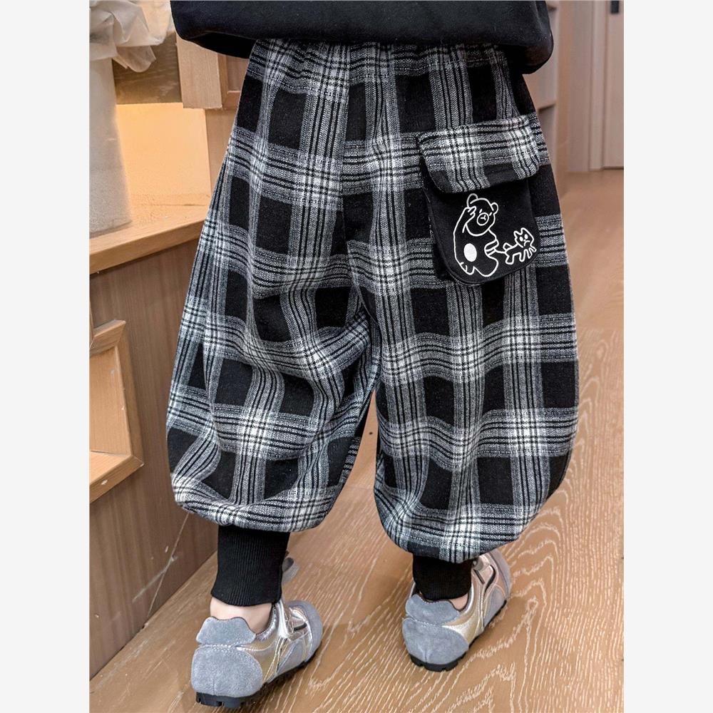 女童运动卫裤春秋款2025