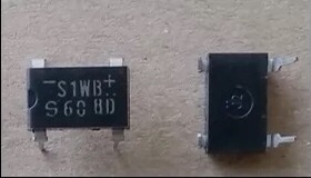 S1WB S1WB60 S1WBS80 直插4脚整流桥