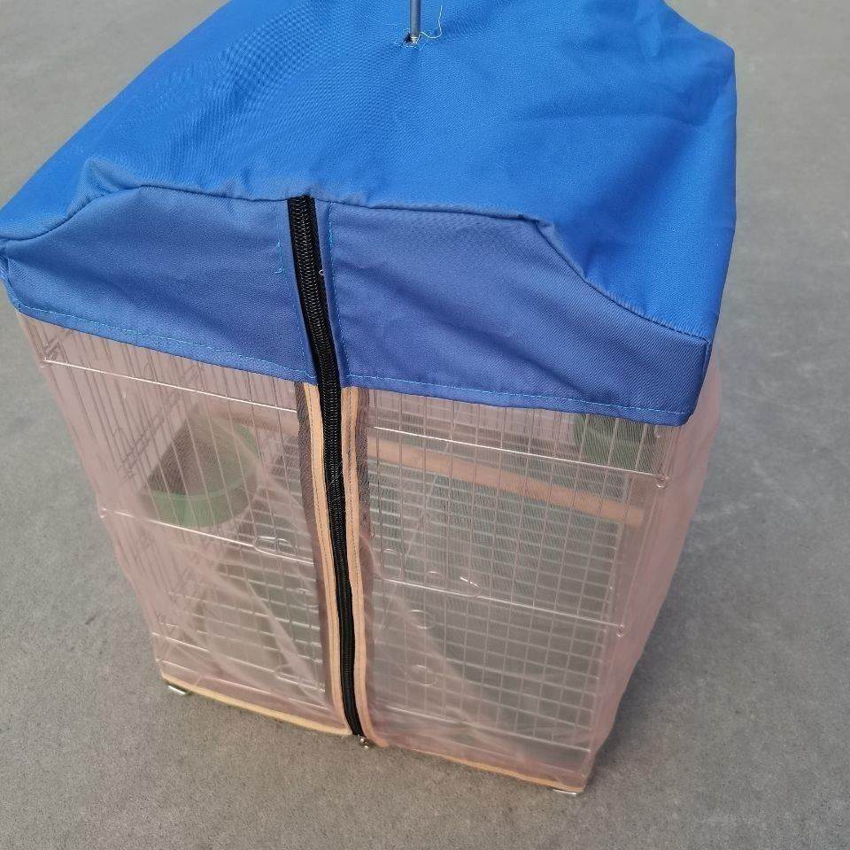 鸟飞笼溅洒罩zsh八鹩哥百灵画眉防晒防蚊哥子防羽毛乱食防物防贱