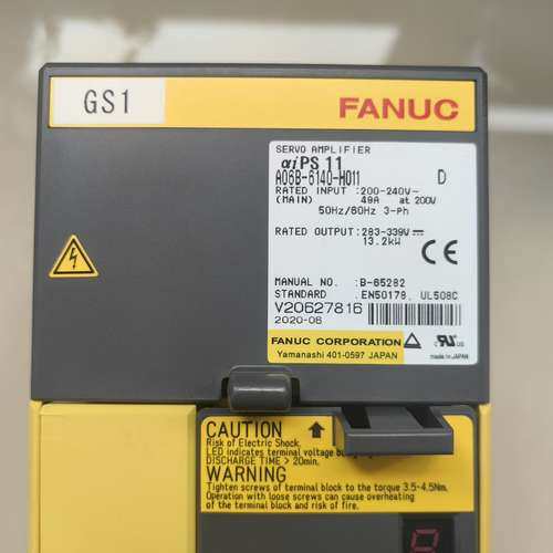 议价A06B-6140-H011发那科伺服电源放大器。原装拆机成