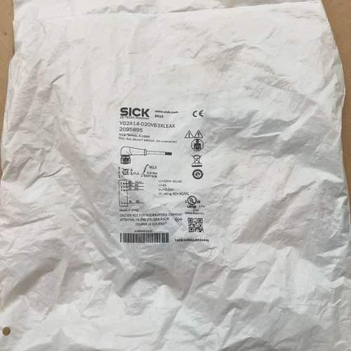 议价SICK西克传感器连接线YG2A14-020VB3XLEAX