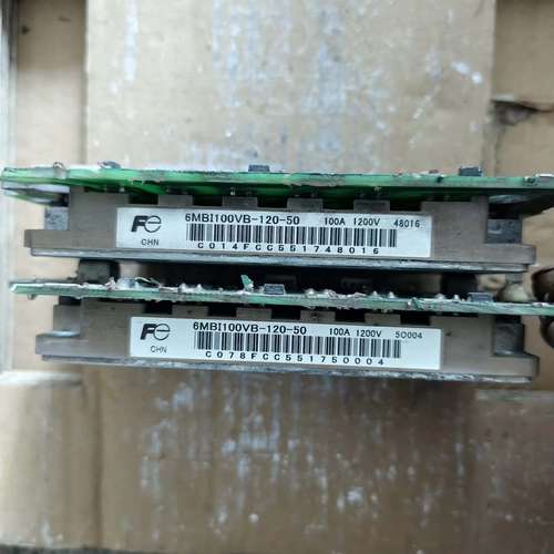 议价二手拆机富士，6MBI100VB一120一50，模块，好