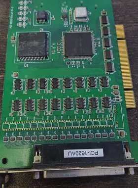 议价台湾研华采集卡PCI-1620AU Rev.A1 01-3成