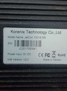 议价科洛理思korenix以太网交换机，jetCon 1301S
