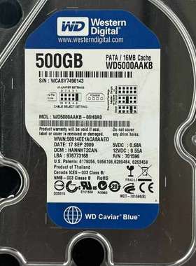 议价WD5000AAKB-00H8A0