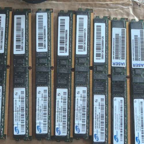 议价4GB 2Rx8 PC2-6400R/555 DDR2 80