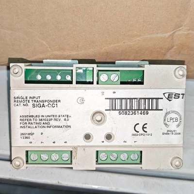 议价SIGA-CC1 EST爱德华消防控制模块 二手正品 好