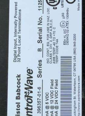 议价BB模块，Briston  ControlWave, 型号3