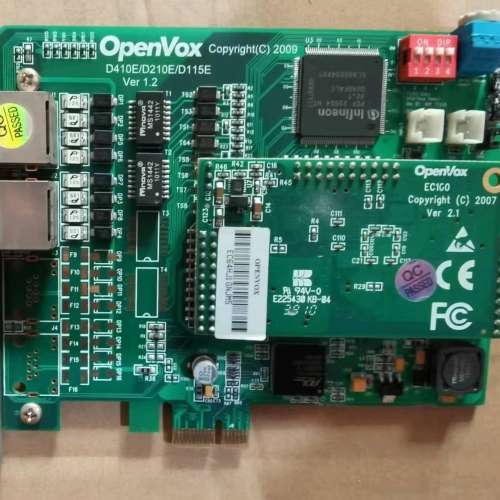 议价OpenVox数字语音卡 D41PE/D210E/D115E