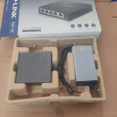议价二手9.5新 TP-LANK TL-R470P-AC 5口百