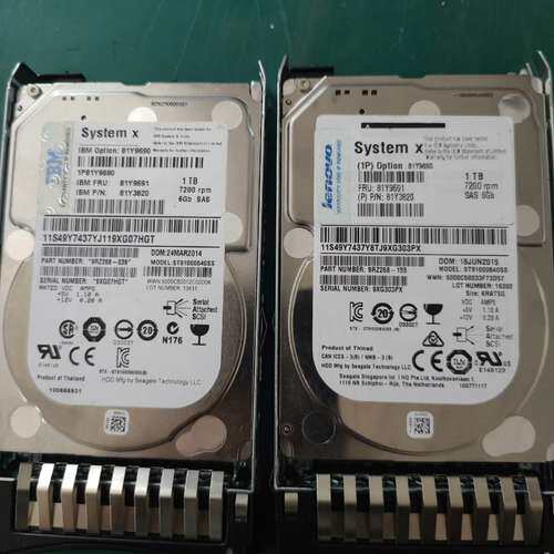 议价IBM 1ＴSAS  7200转 6GB 81Y9691 8