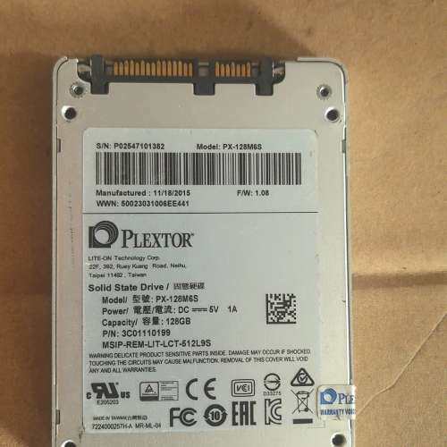 议价PLEXTOR/浦科特 M6S 128G mlc SSD 台