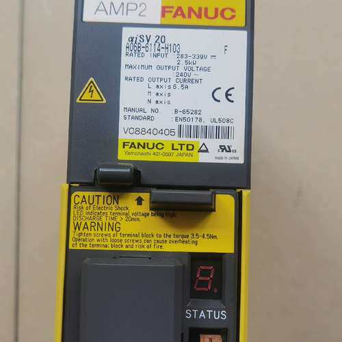 议价A06B-6114-H103发那科伺服驱动器。99成新直接装