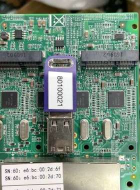 议价四网卡延伸板 研华科技专用多网口拓展板 默认发红色板 绿色