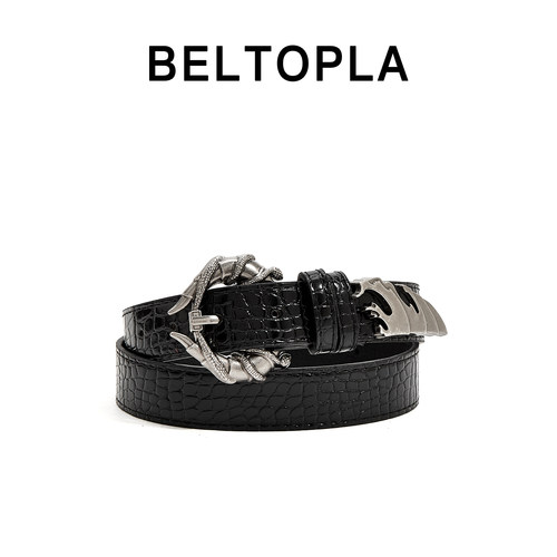 BELTOP暗黑朋克龙爪cleanfit腰带