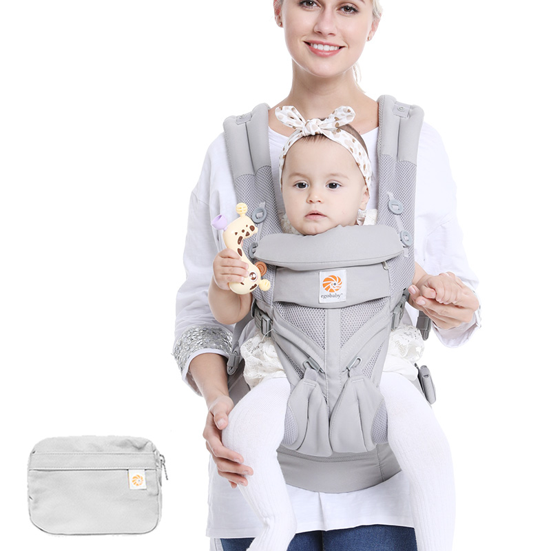egobaby婴儿背带透气款多功能新生