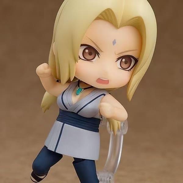 国产优质版GSC火影忍者 疾风传1008 纲手 粘土人 Q版可动手办摆件