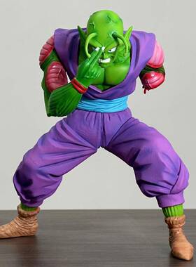 7龙珠 断臂 比克大魔王 CS 魔贯光杀炮 蹲姿 模型 盒装 手办