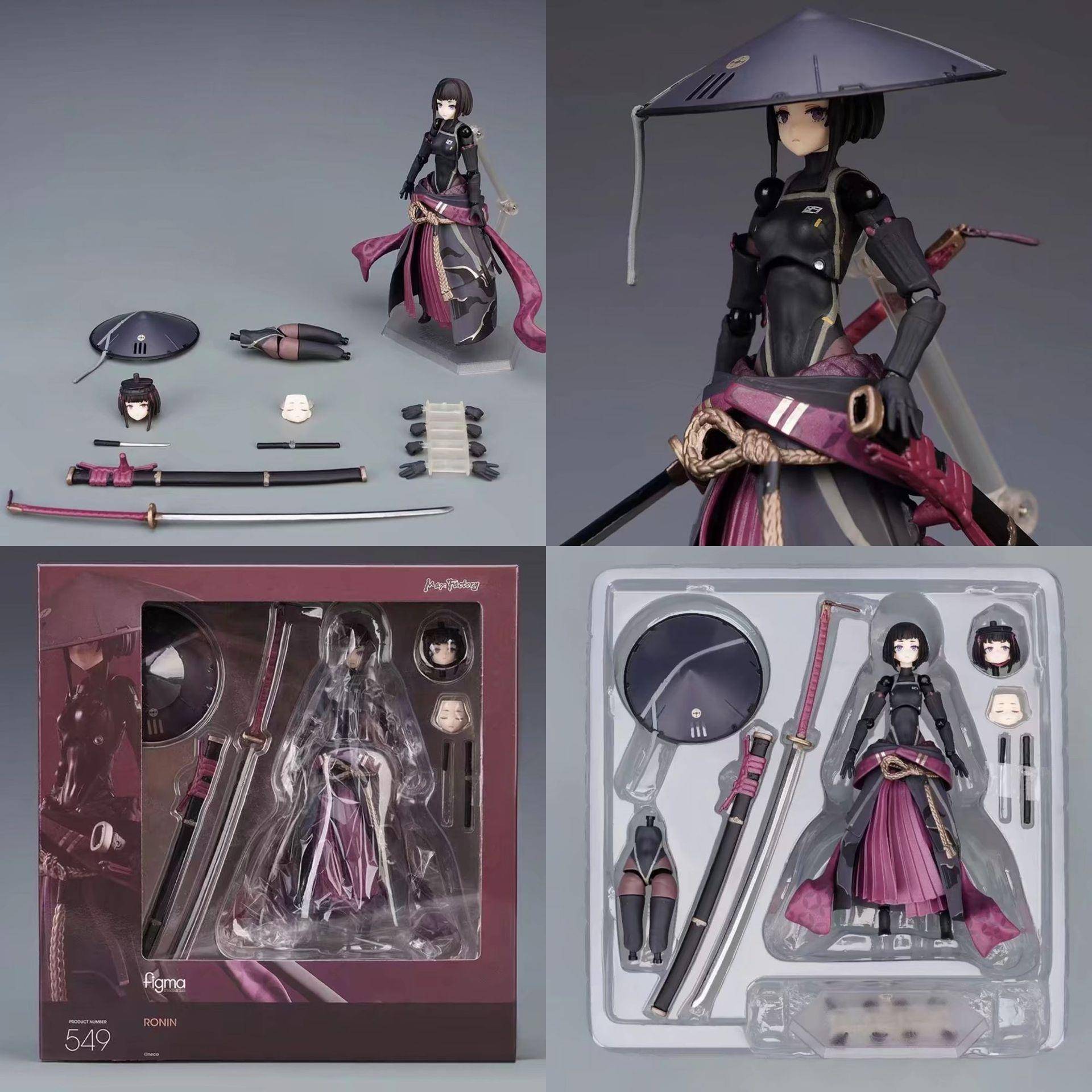 浪人 浪人武士 机娘 figma549 手办模型 公仔摆件模型