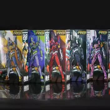 EVA新世纪福音战士 初号机 零号机 2号机 3号机 8号机 可动手办RG