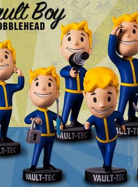 Fallout 辐射4 辐射小子 全7款 第3代 摇头人偶Vault Boy 公仔