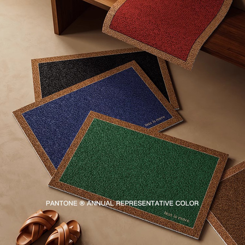 摩卡慕斯中古风丝圈入户地垫进门垫轻奢高级感防滑蹭土脚垫可裁剪,居家布艺,入户地垫,淘宝优惠券,粉丝福利购,淘宝优惠卷