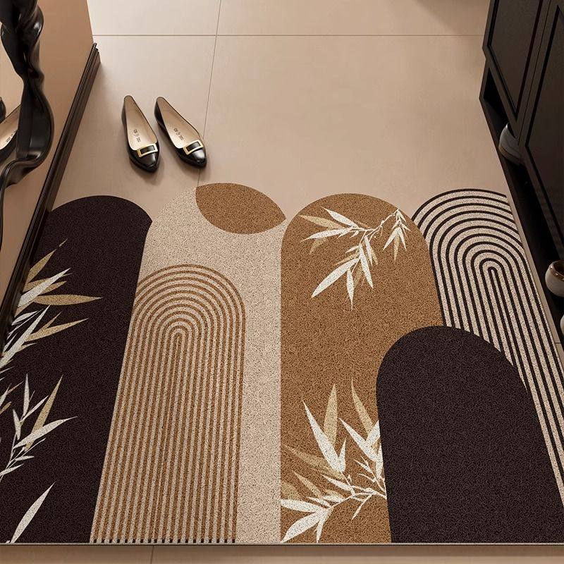 南洋风入户门丝圈地垫法式不规则家用进门门口蹭土地毯防滑脚垫,居家布艺,入户地垫,淘宝优惠券,粉丝福利购,淘宝优惠卷