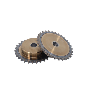 SCS高品质成型孔链轮4分25齿 08B25T外径105.8 精车内孔键槽顶丝