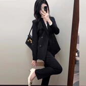 高端西装 春秋免烫工作服气质白领西服正装 套装 女大学生面试职业装