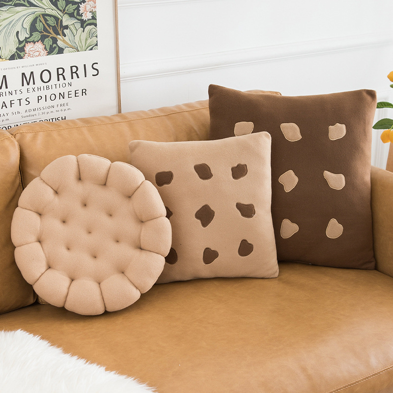 沙发靠办公室腰靠枕刺绣卡通垫