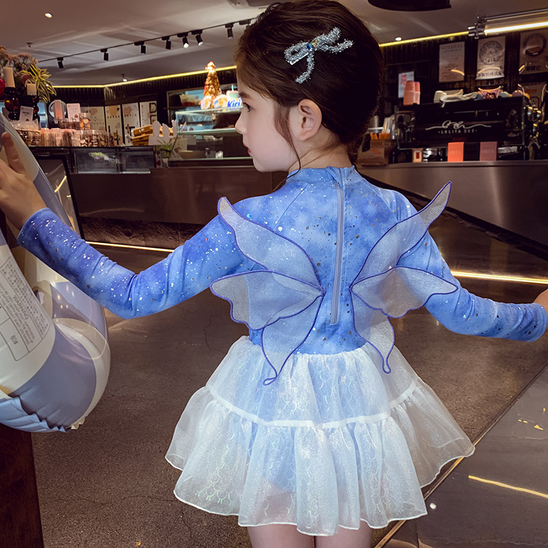 女童泳衣连体长袖防晒儿童泳装可爱裙摆公主式夏季小女孩游泳服,童装/婴儿装/亲子装,泳衣裤,淘宝优惠券,粉丝福利购,淘宝优惠卷