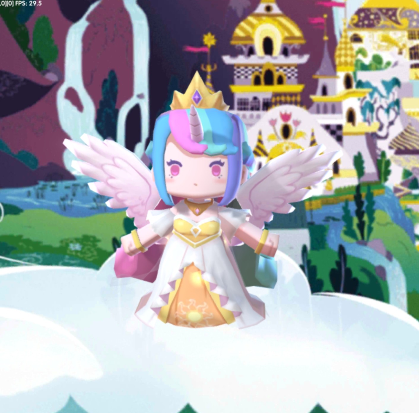 迷你世界皮肤宇宙公主极具影响力的小马国统治者之一拥有强大魔法