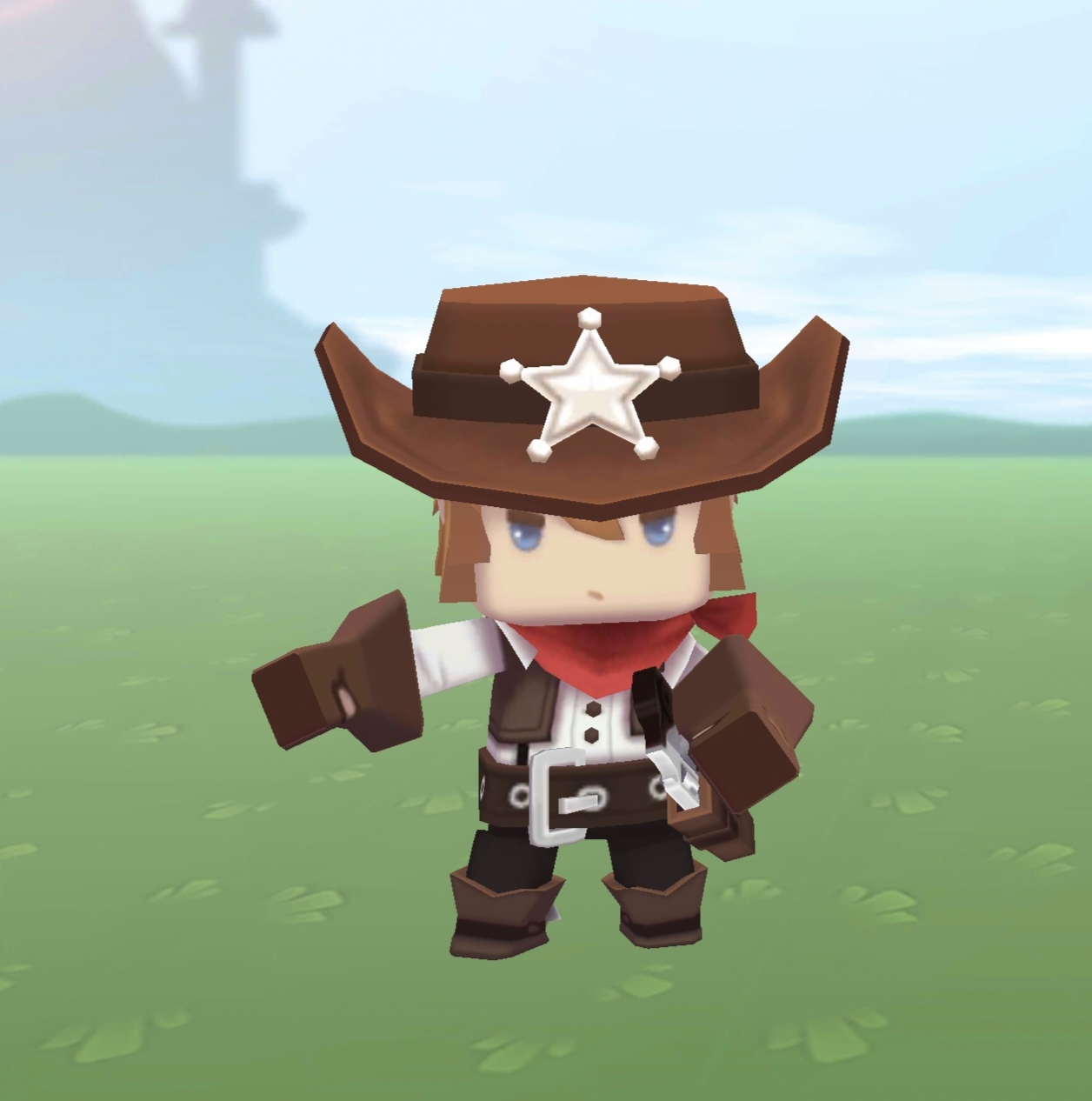 迷你世界西部风云西部警长乔伊西部玫瑰露西黑帽船长蒂奇甜心玛丽