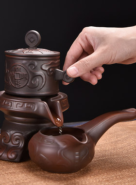紫砂家用懒人茶叶过滤器茶具配件