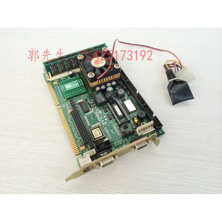 研华工控机主板半长586CPU卡PCA-6154 REV A4 PCA-6154L成色新