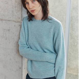 经典 100%羊毛 马鞍肩套头毛衣FW0065 Fist