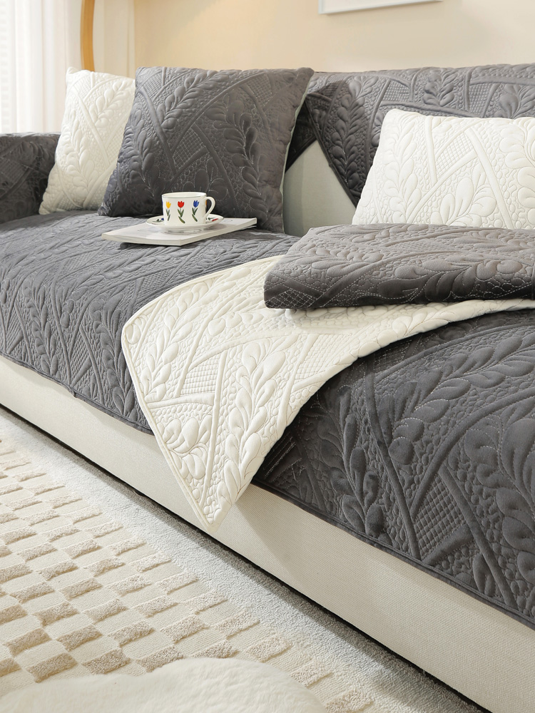 莎卡伦毛绒简约现代柔软舒适