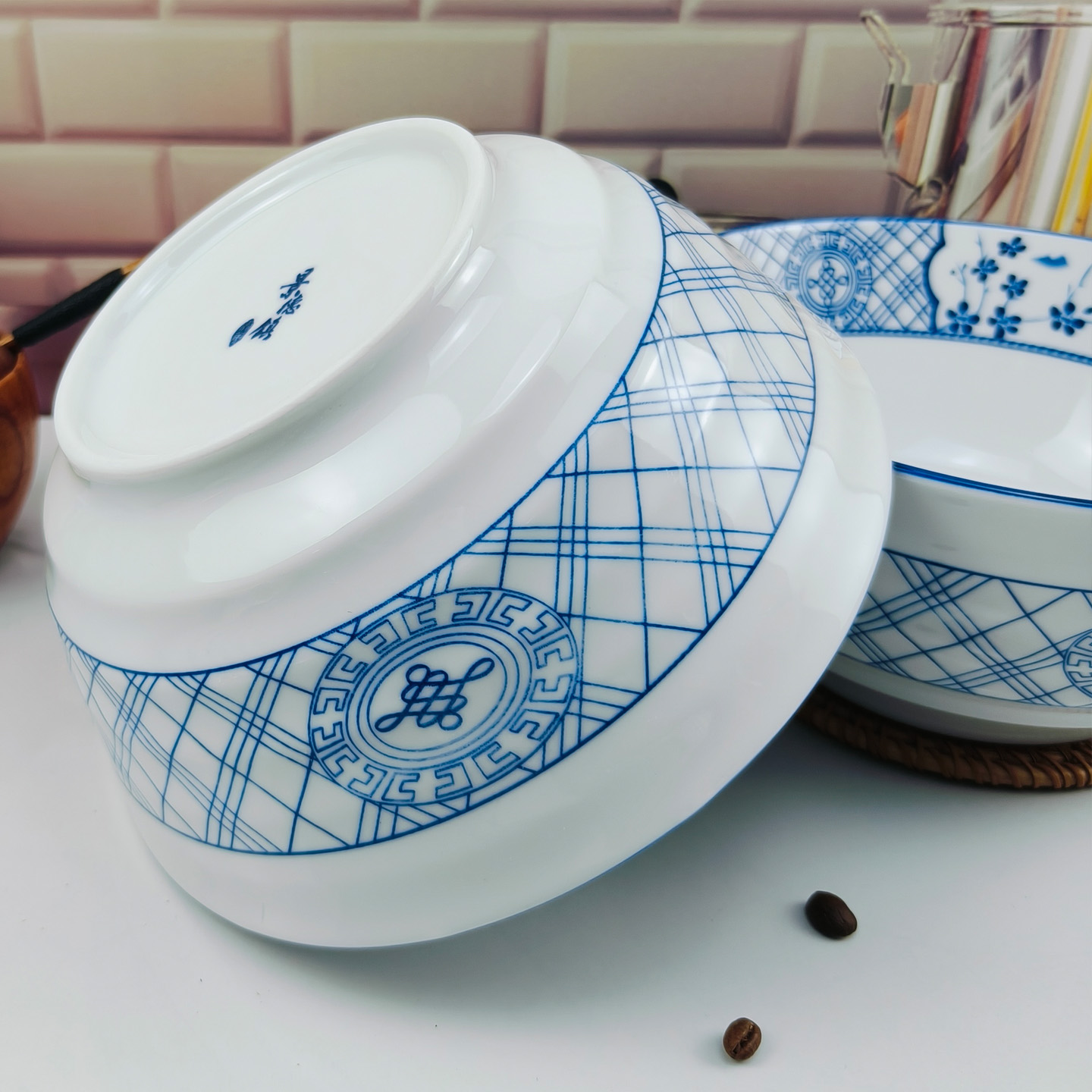 汤碗大碗陶瓷家用装汤碗