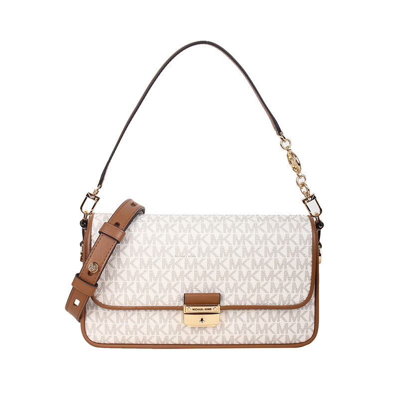 MK女包迈克·科尔斯MICHAEL KORS斜挎腋下包法棍包干邑30S1G2BL1B