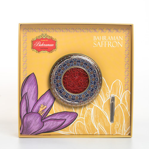 迪拜藏红花正品原装5g伊朗特产阿拉伯沙特礼物送家人领导礼盒装