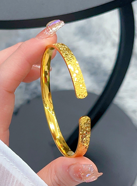 新款碎冰冰手镯女小众ins轻奢