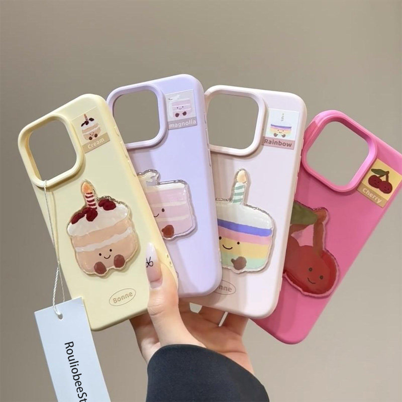 韩系ins少女心可爱蛋糕甜品适用于iphone16pro手机壳苹果15保护套14趣味个性13创意12新款16promax女款max软,3C数码配件,手机保护套/壳,淘宝优惠券,粉丝福利购,淘宝优惠卷