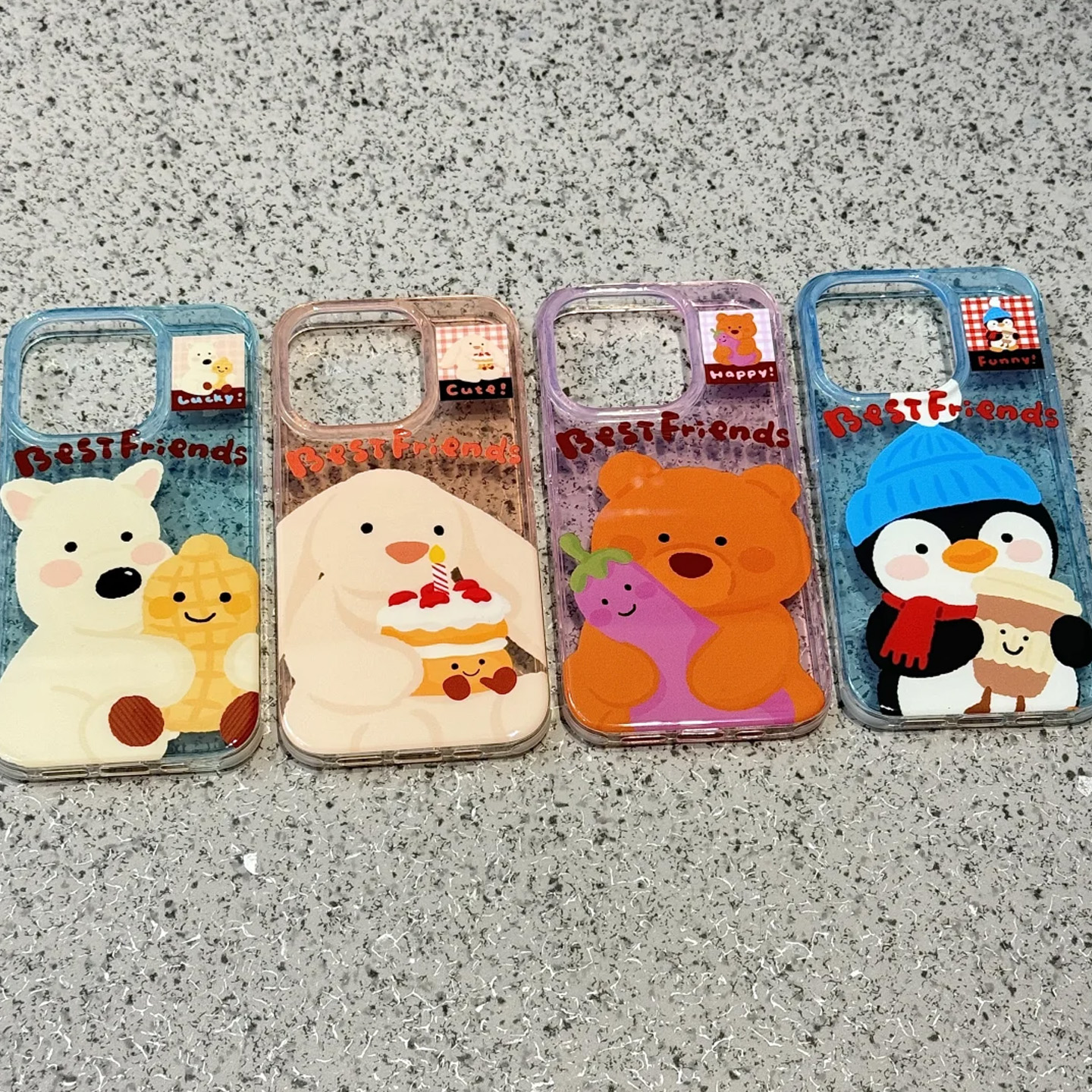 可爱jellycat小熊企鹅西高地适用苹果15promax手机壳iPhone13新款16promax高级感小众14卡通可爱硅胶软壳女款